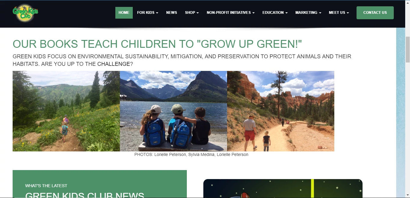 Green Kids Club Why Example